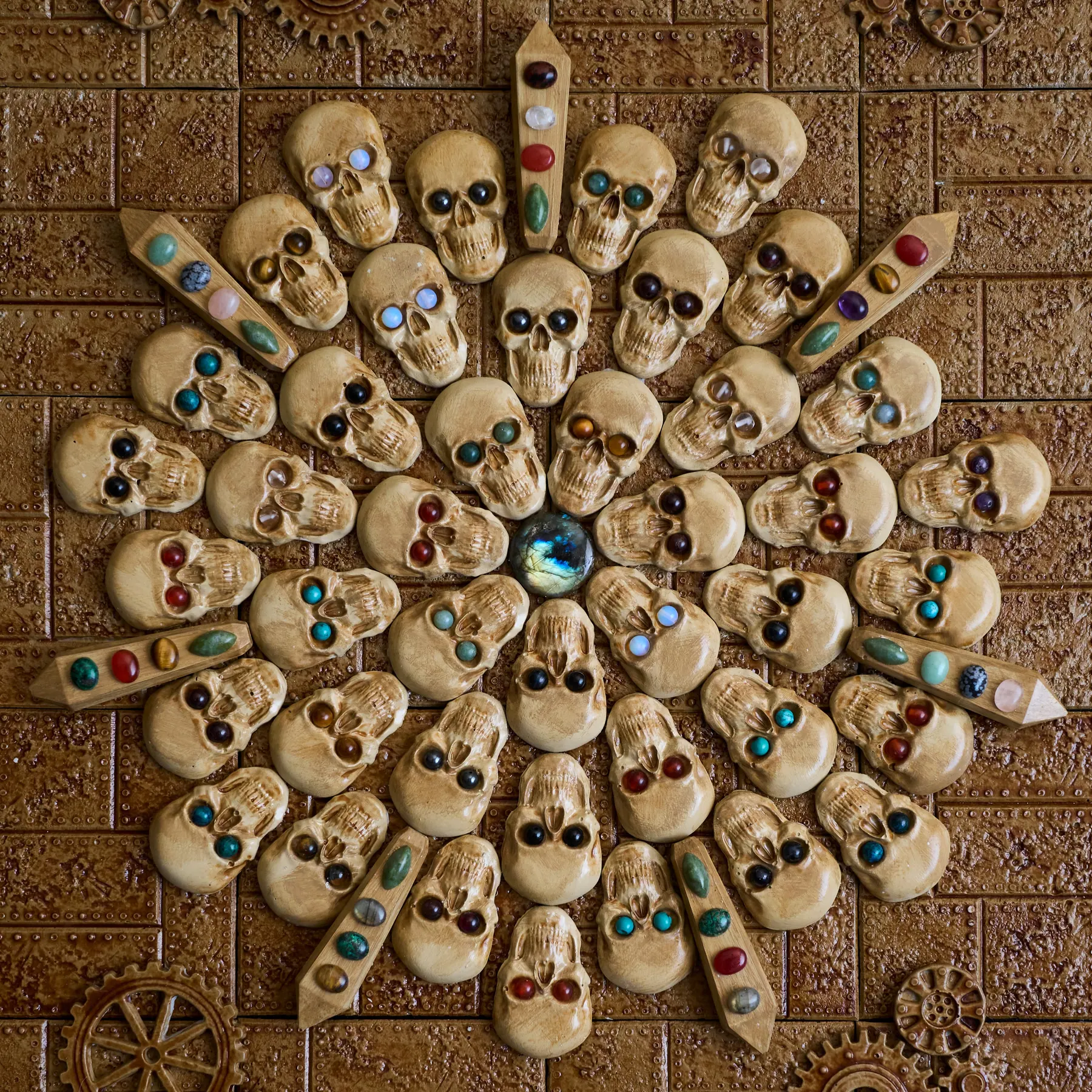 Détail de La Porte des Âmes