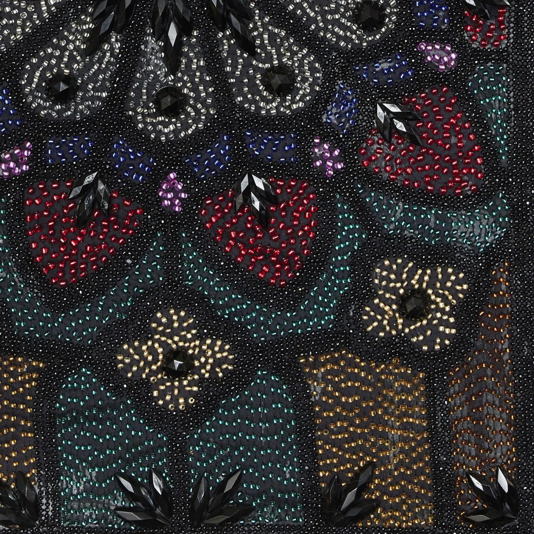 Détail de Vitrail dans la Nuit