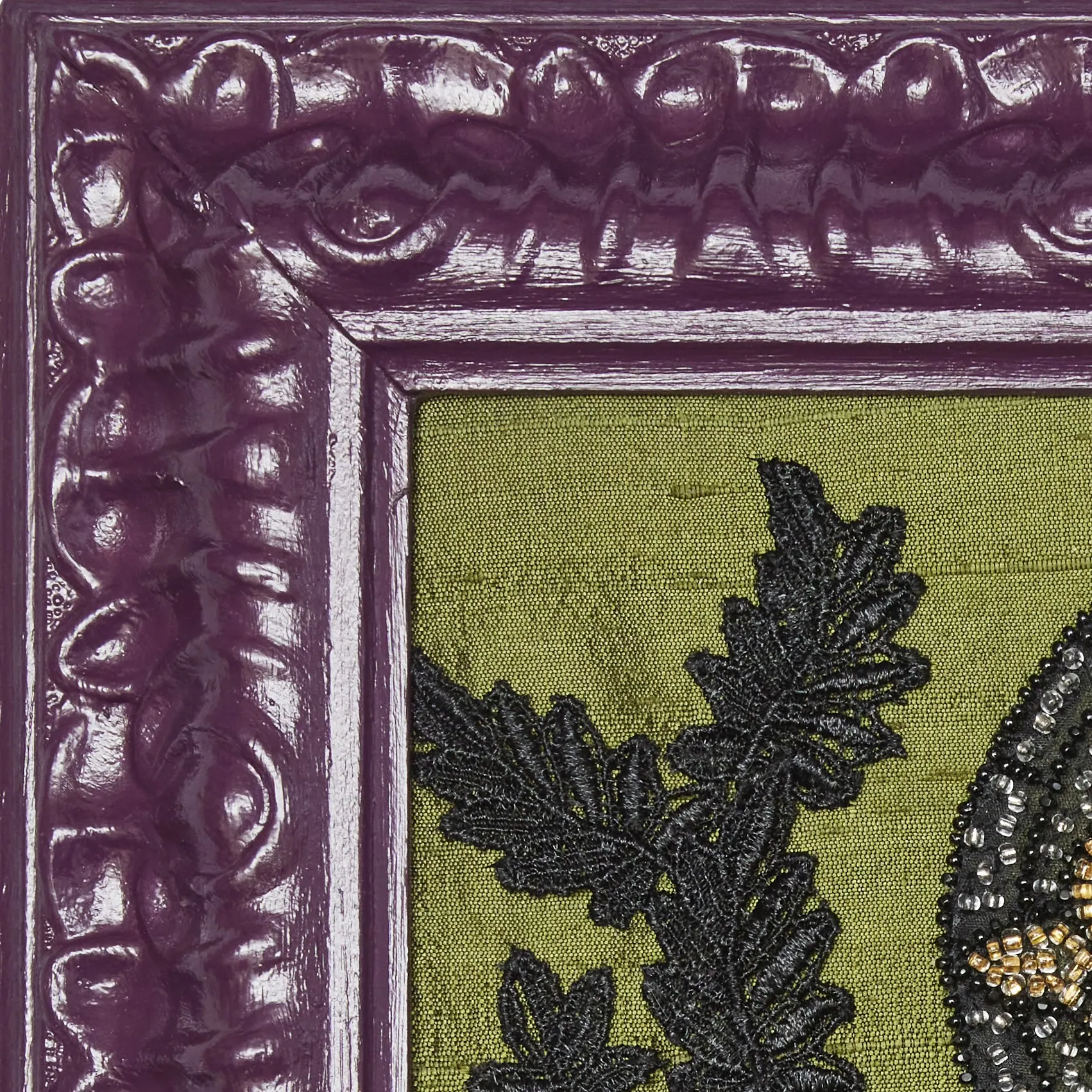 Détail de Vitrail du Jardin