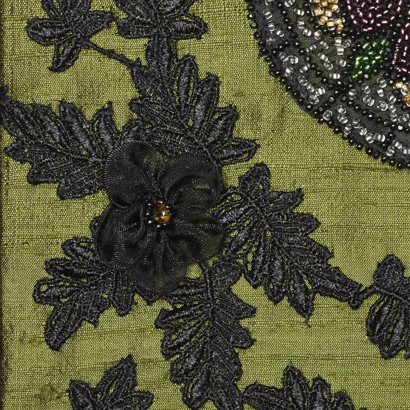 Détail de Vitrail du Jardin
